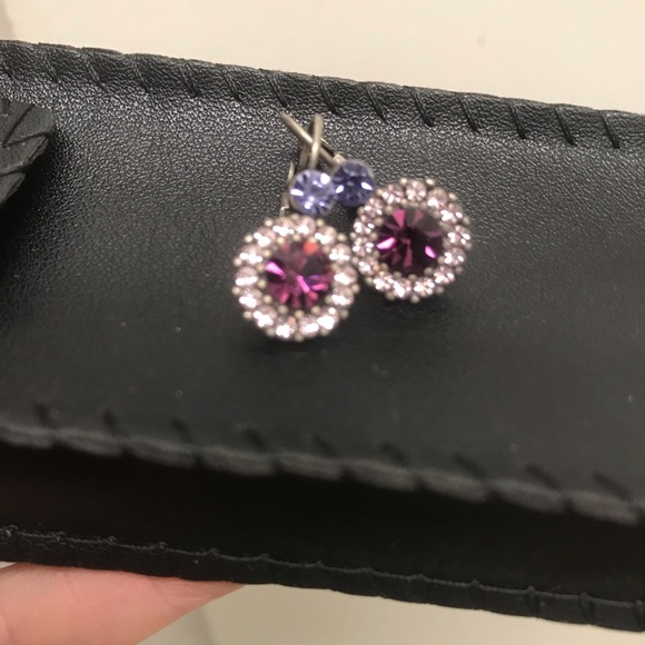 Vintage drop earrings, EUC - Picture 3 of 11